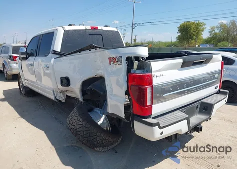 2022 Ford F-250 Platinum z USA, uszkodzony, nr VIN 1FT7W2BT2NED12752